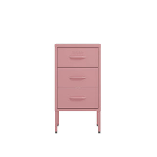 The Richmond - Industrial Style Metal Drawers In Flamingo - Urban Lockers