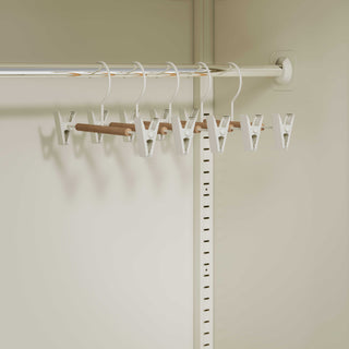 Multi Clip Hanger 5 Pack | Kids Vanilla - Urban Lockers